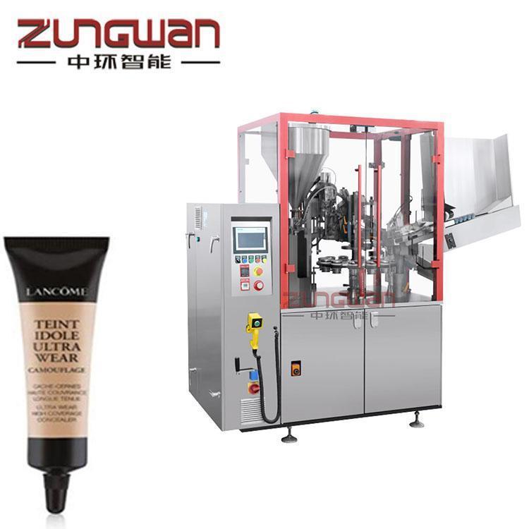 活塞式灌装封尾机 面膜霜软管灌装封尾机 中环机械