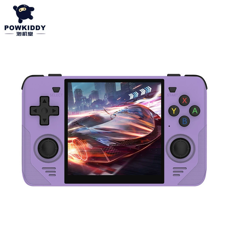Powkiddy пузырьковая игровая консоль hall rgb30 источник открытого кода портативная кросс-граница портативная ностальгическая ретро джойстик PSP аркада