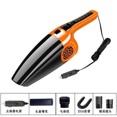 Portable Handheld Car Vacuum Cleaner: Tozsoranlar - 8th-generation-wired-orange0322