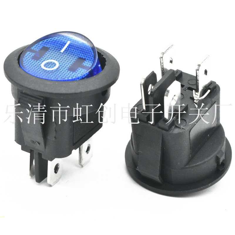 Round 4-Pin 2-Speed Transparent Blue Cover Boat-Shaped Switch Opening 20 Atomizer Switch Round Medical Device Switch Round 4-Pin 2-Speed Transparent Blue Cover Boat-Shaped Switch Opening 20 Atomizer Switch Round Medical Device Switch