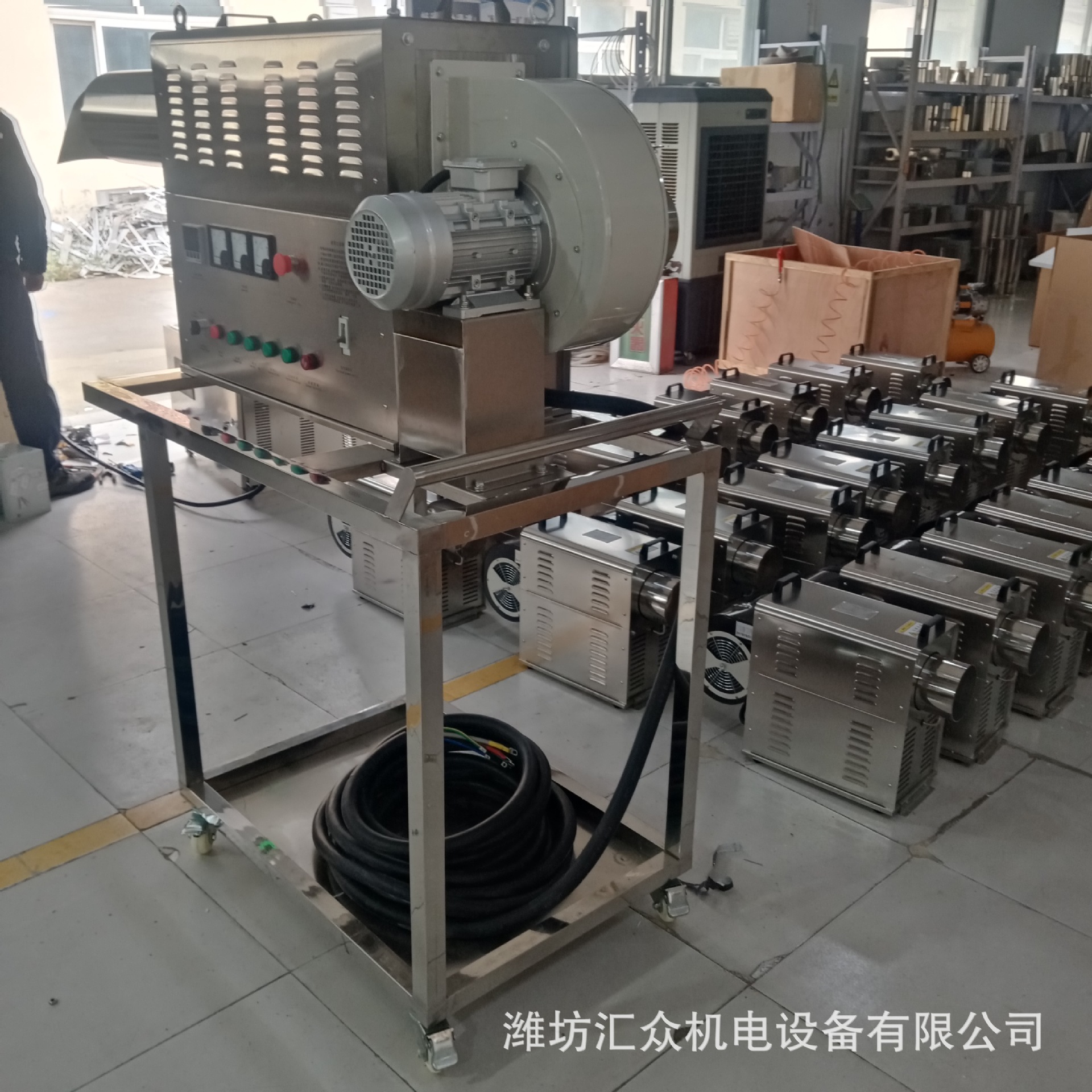 The Air Volume and Temperature of the Stone Drying Hot Air Blower Are Adjustable, the Working Performance Is Stable, and It Can Be Operated Continuously with a Wide Range of Applications