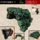Resin gray reptile dodging cave hatchlings tortoise nest pet snake horned frog water turtle dodging sundeck