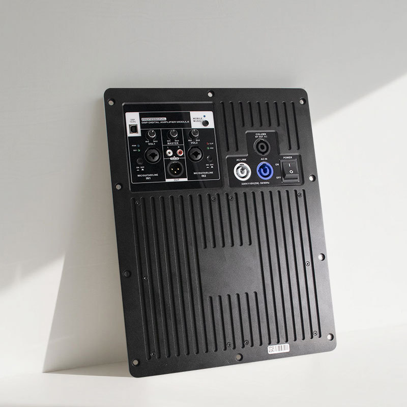 Módulo Amplificador Digital de 3 Canales de Alta Potencia con DSP para Altavoces Line Array Activos
