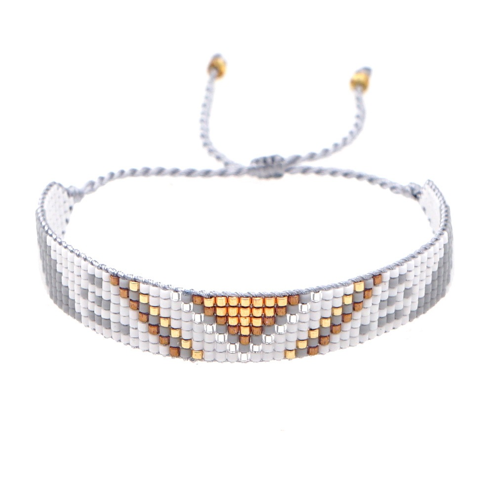 Einfaches Gewebtes Armband Aus Böhmischem Stilelement display picture 3