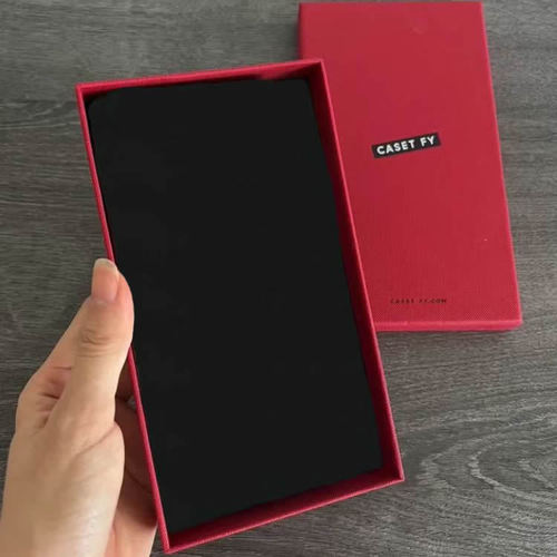 Phone case gift box suitable for Apple Samsung Huawei Android original red and white packaging decorations accessories universal