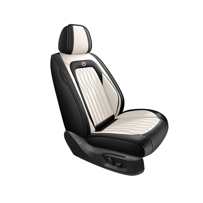 25 Years New All-Inclusive Diamond-Shaped Full-Leather Car Seat Cushion for All Seasons Manufacturer Wholesale All-Inclusive Seat Cover Cushion