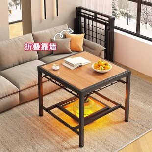 Foldable Baking Table Dining Table 2025 New Household Winter Square Table Multifunctional Dining Table Heating Table Baking Fire Rack