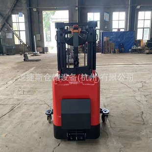 Electric forklift 2-ton battery stacker 1.5-ton station-driving full-electric pallet stacker battery lift truck
