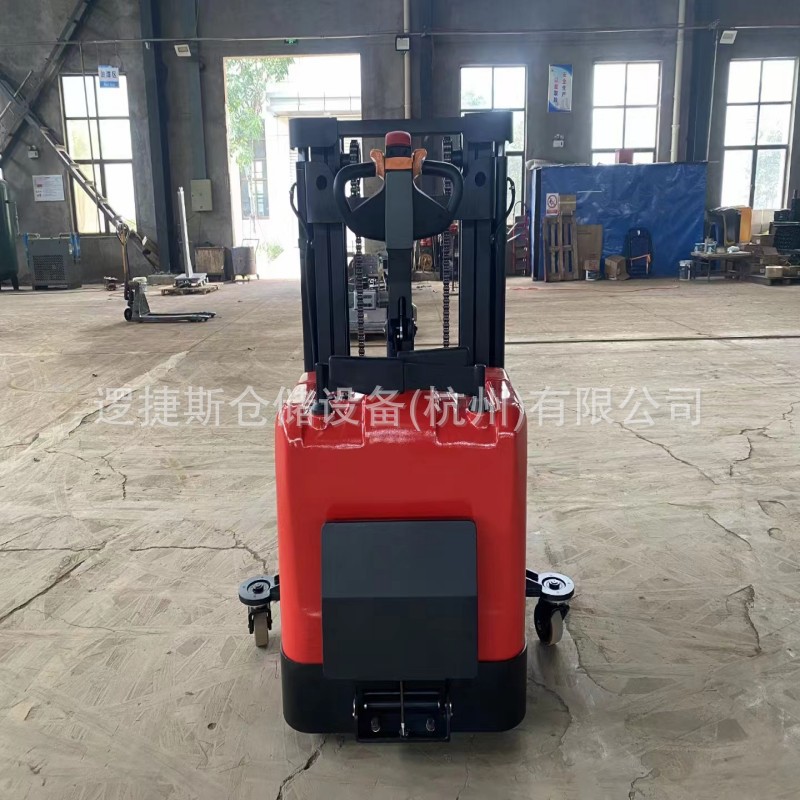 电动叉车2吨蓄电池堆高车1.5吨站驾式全电动托盘堆垛车电瓶升高车