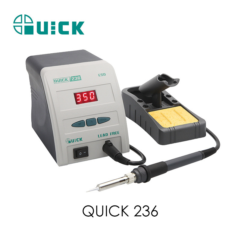 QUICKクイック236自動温度制御溶接台携帯電話修理電気アイロン溶接台デジタル電子溶接ツール|undefined