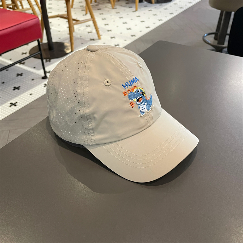 Sombrero para niños verano versión coreana de la gorra de todo fósforo delgada de secado rápido para hombres y mujeres, sombrilla linda para bebés, gorra de béisbol transpirable
