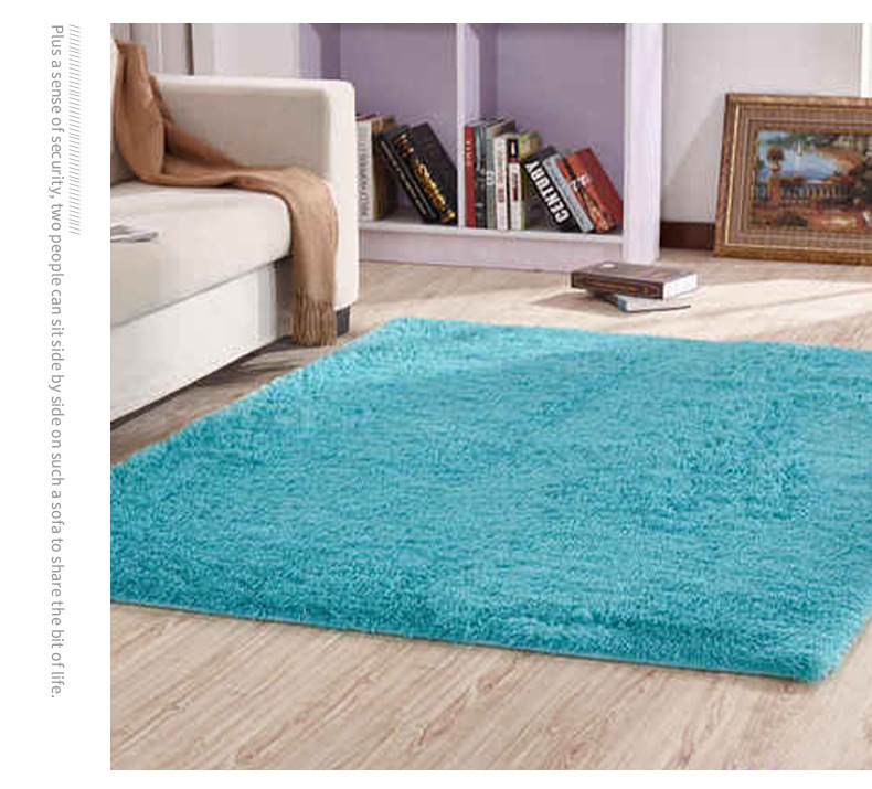 丝毛地毯,客厅地毯,卧室地毯,床边垫,沙发垫,纯色地垫,毛毛地毯,地垫定制