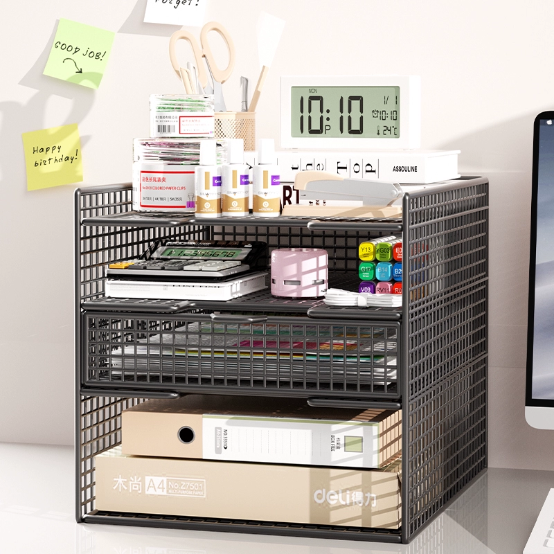 Стол настольное хранение файлов органайзер настольный/настольный стеллаж офис бумага формата A4 ящик для хранения многоуровневый бесплатная доставка