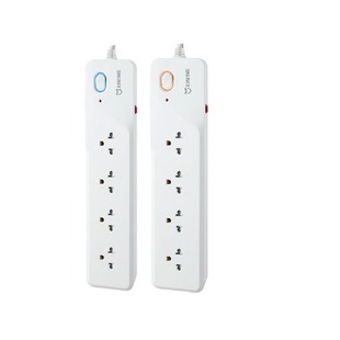 Thailand Certified Tis Hot-Selling 4-Position Plug-In Single-Row Power Strip Thai Hole Xy-1294