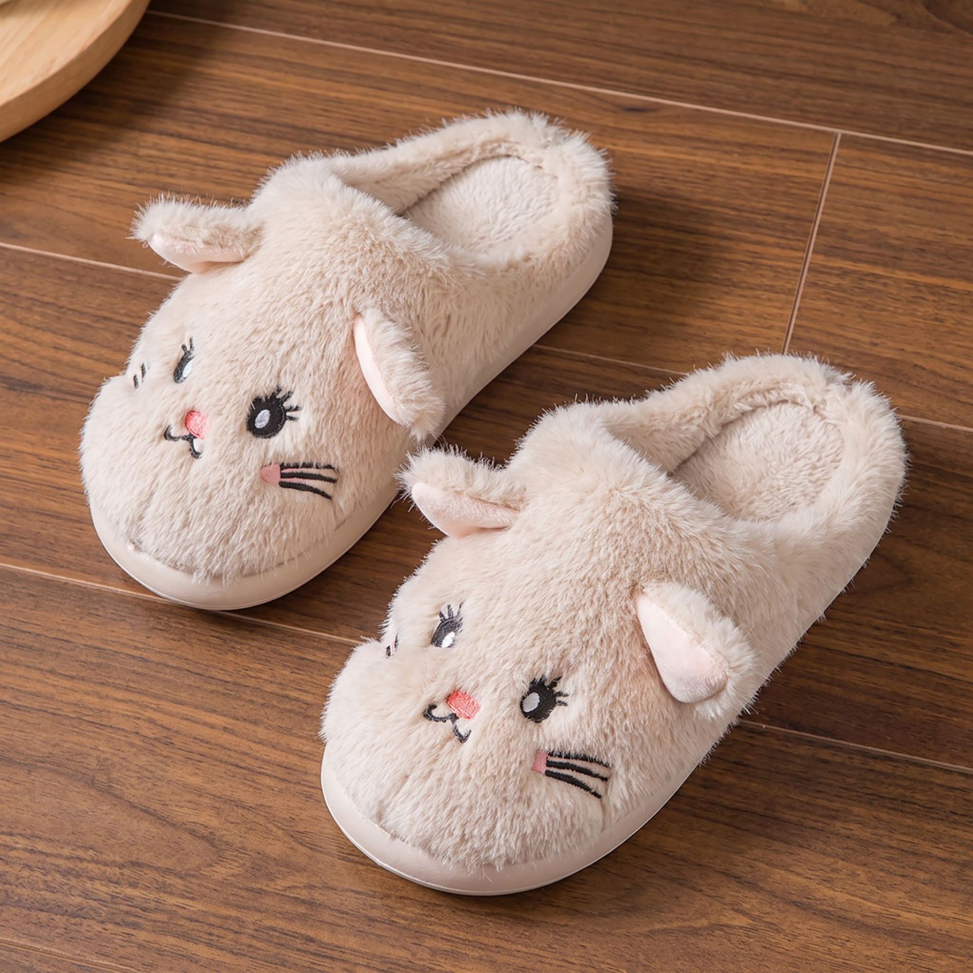 2026 nuevas zapatillas de algodón para gatos para mujeres en el hogar de dibujos animados más zapatillas de peluche calientes zapatillas de algodón para hombres