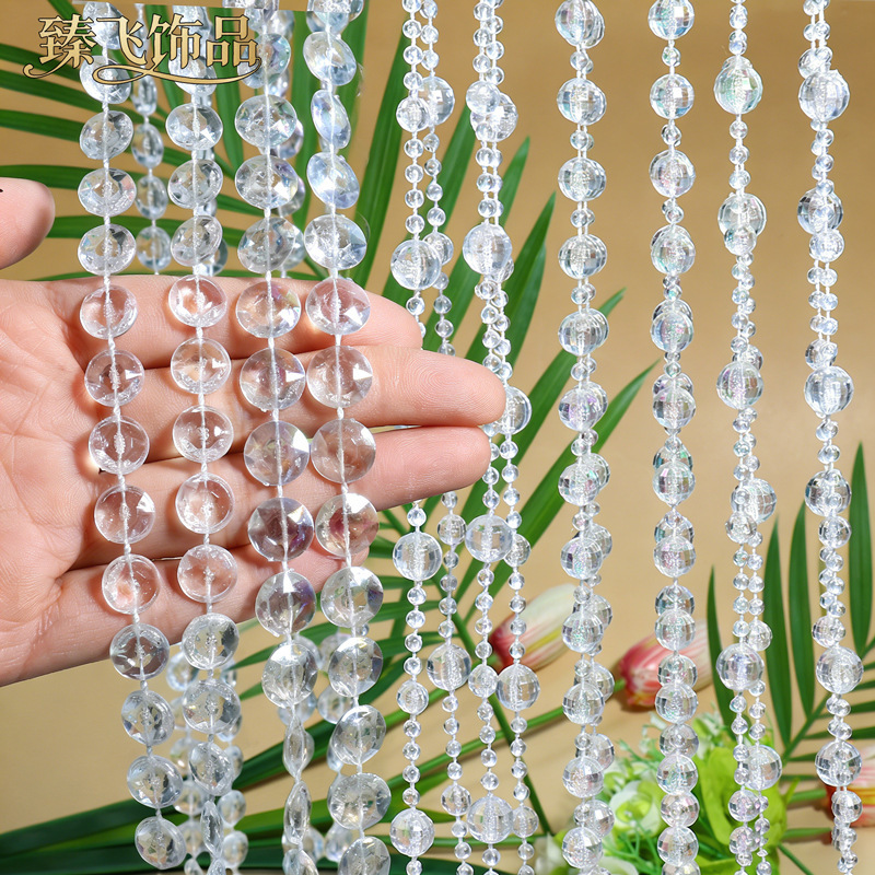 New Wedding String Beads Buy One Get One Free Wedding Stage Ceiling Decoration Acrylic Bead Chain DIY Door Curtain Guide New Wedding String Beads Buy One Get One Free Wedding Stage Ceiling Decoration Acrylic Bead Chain DIY Door Curtain Guide
