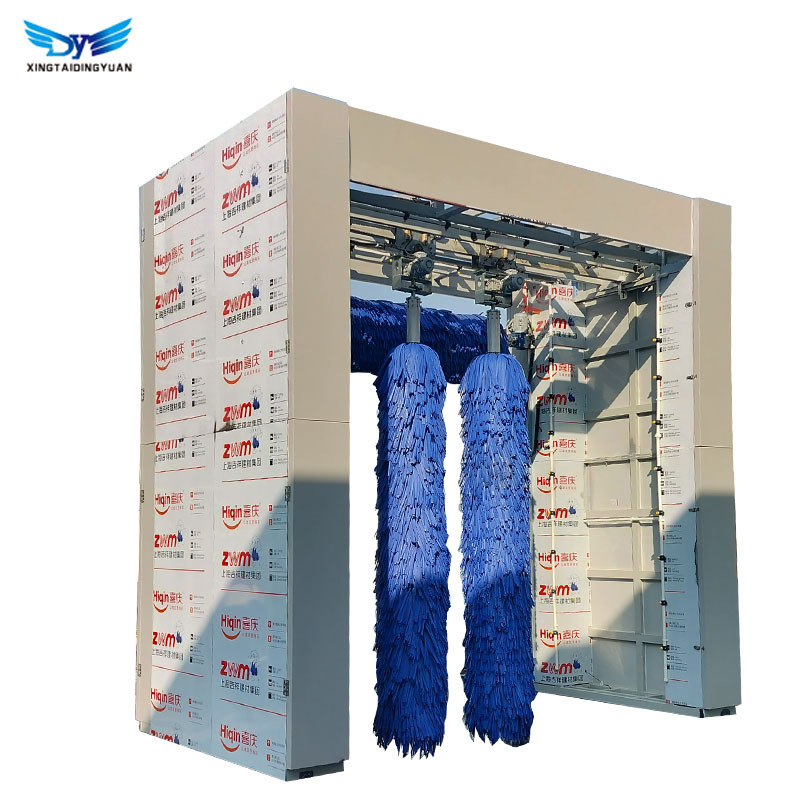 Lavado de automóviles para autobuses tipo canal Lavado de automóviles por computadora completamente automático Lavado de automóviles para autobuses tipo túnel comercial Salida