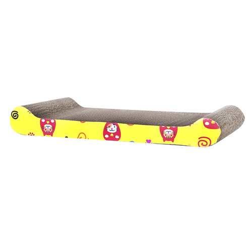 Cat scratching board, corrugated paper claw grinder, non-shedding cat nest, cat toy, cat claw board, pet supplies, wear-resistant cat bed