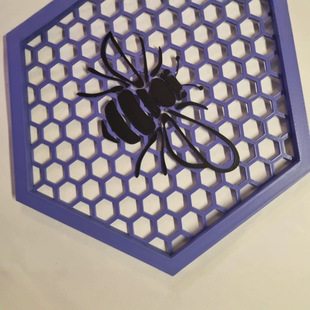 Printed Floating Bee Island Bee Drinking Tray Acrylic Bee Rest Station Drinker