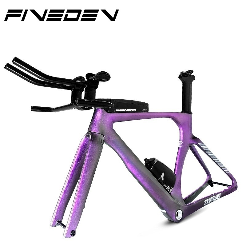 Fabricante al por mayor de fibra de carbono TT119 cuadro de carrera contrarreloj cuadro de bicicleta triatlón manillar de descanso