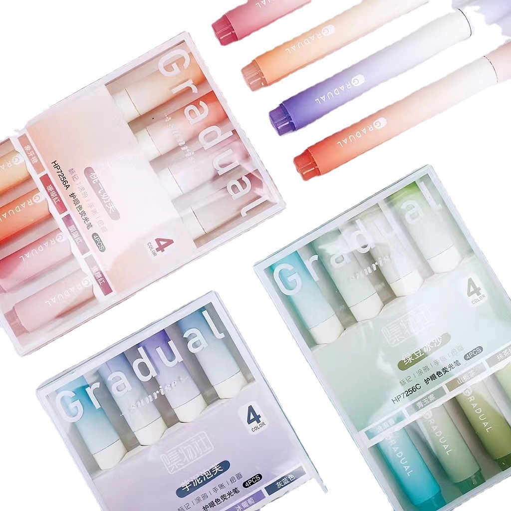 Colección de artículos de protección social color de ojos marcador de pintura de mano de color marcador de gran capacidad de graffiti fresco y lindo