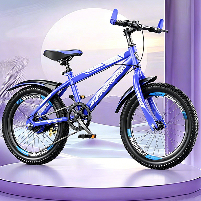Bicicleta de montaña adolescente de velocidad única varón de velocidad de viaje ligero para mujeres 8 - 16 años de seguridad image 26