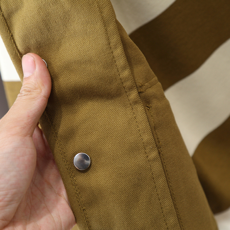 6116 traje de chaleco para niños 2025 primavera y otoño nuevo estilo hermoso suéter a rayas para niños traje de tres piezas de otoño para bebés