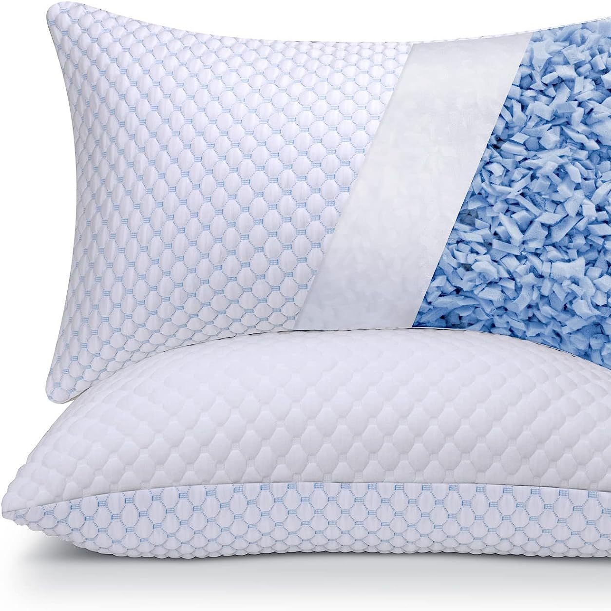 Suministro directo de fábrica de amazon almohada núcleo de almohada corte en bloque, relleno de esponja de memoria, procesamiento de rebote lento transfronterizo, personalización