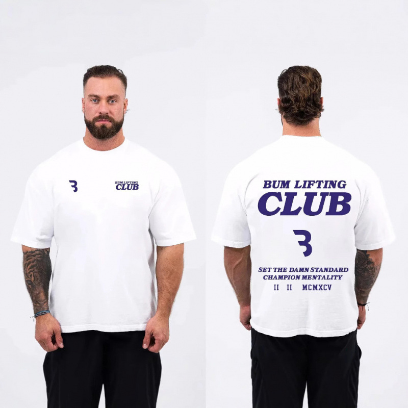 【Cross-Border European Sizes】Oversized t Shirts Cbum Shirts Workout T-Shirts