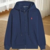 Cotton-zipper-navy red label