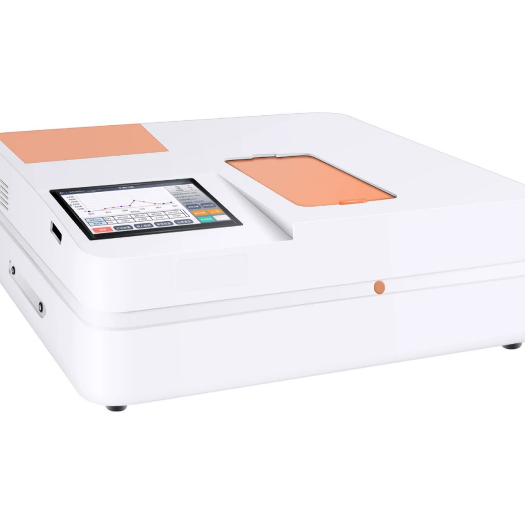 TU-1900 сенсорный ЖК-дисплей с двойным лучом ультрафиолетового видимого спектриоптического оптического фокусного расстояния