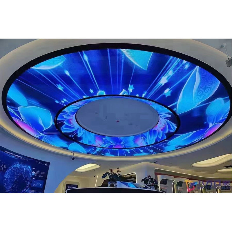 LEDディスプレイ中空円形スクリーンフルカラーLEDディスプレイ電子広告スクリーンクリエイティブ特殊形状スクリーンLEDソフトスクリーン|undefined