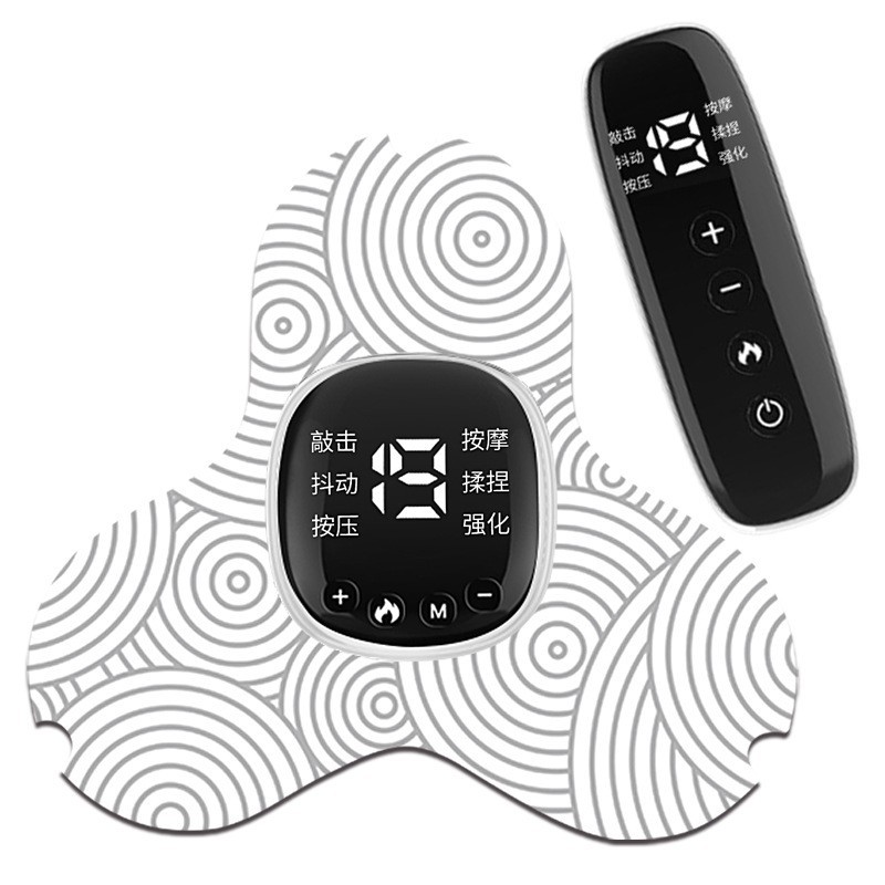 Casa inteligente pulso calefacción masaje pegatinas eliminación de grasa mini columna cervical instrumento hombro cuello cintura abdomen mano pie cálido Palacio pegatinas masaje