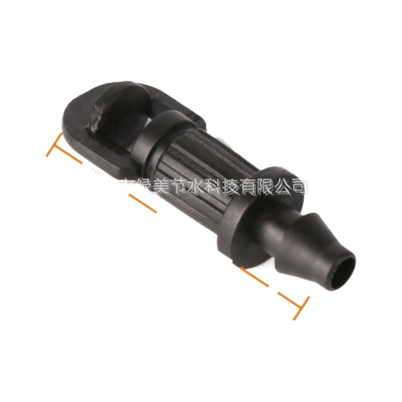 agujero de pulverización de micro pulverización de atomización de refracción simple desmontable rosca de tornillo 1.8mm 2.5mm 360 grados maceta de árboles frutales micro pulverización