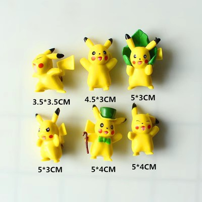 Decoración de pastel de Pokémon Adornos de celebridades de Internet Pikachu Elp Ball Keda Duck Boy Postre de cumpleaños Complemento de mesa