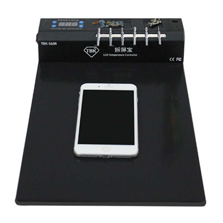 TBK - 568R 220V controlador de temperatura de vacío LCD pantalla táctil separador de vidrio con almacenamiento de herramientas