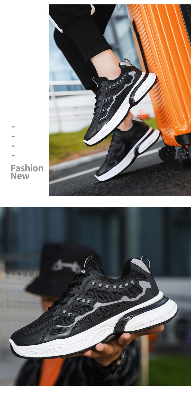 Shoes Men's Fashion Shoes 2023 Low Top Sports and Casual Shoes INS Network Red Men's Versatile Thick Sole Sports Small_voghion.com