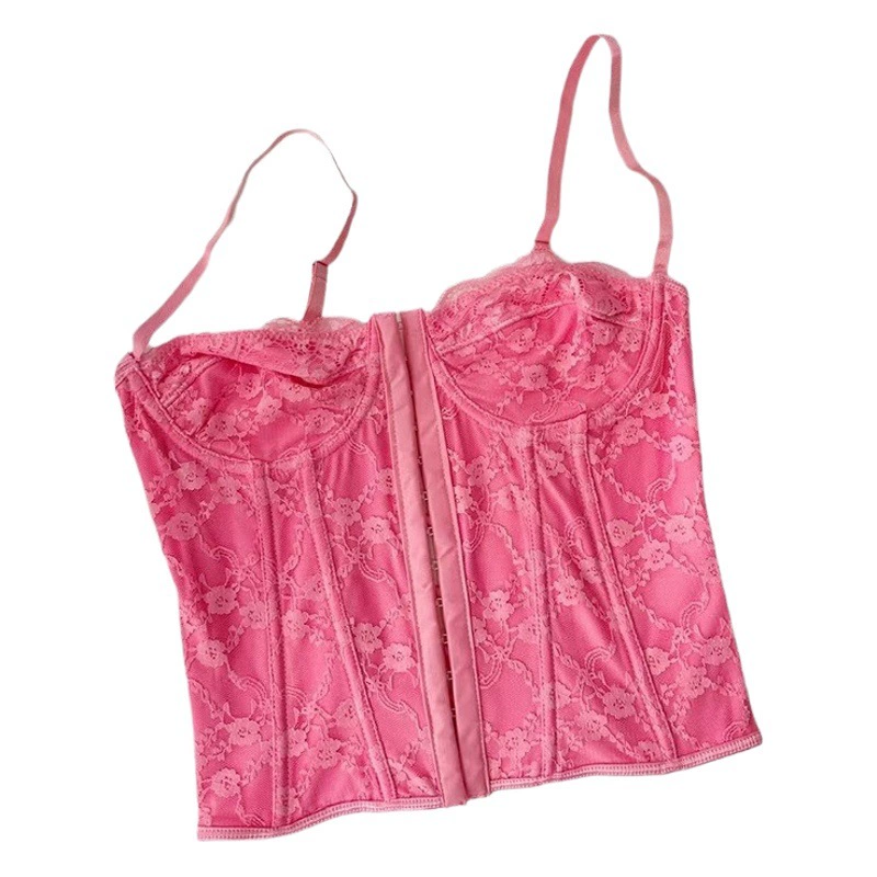 Новая рыбья кость сексуальная подтяжка горячая девушка передняя стальное кольцо