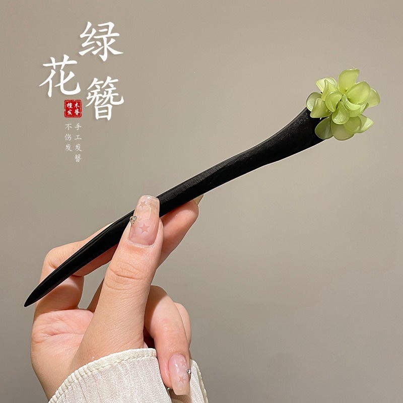El estilo de alta sensación de miniatura caballo falda clip de cabello nuevo estilo chino tocado antiguo clip de cabello estilo nacional clip de cabello paso de cabello para mujeres image 60