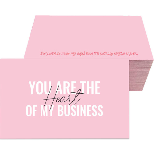 50 sheets/pack thank you for purchasing commercial decorative stickers label cards