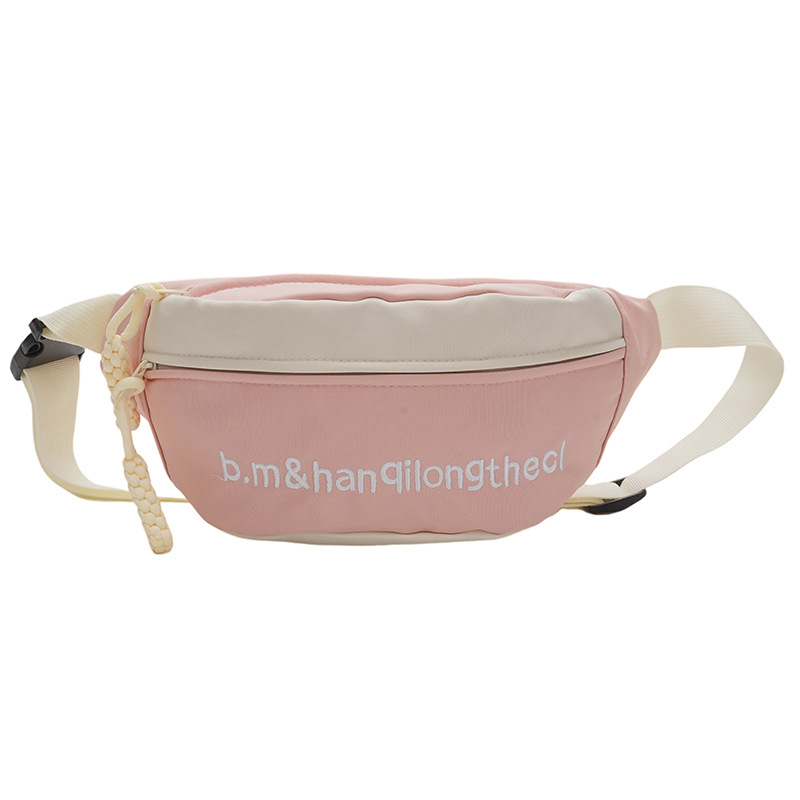 Bolso de pecho de mensajero de moda Mochila de ciclismo en bicicleta de motocicleta Bolso pequeño con letras Bolso bandolera deportivo para correr para hombres y mujeres