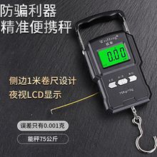 高精度手提电子秤家用10kg小型厨房秤弹簧快递称挂钩菜挂称鱼包邮