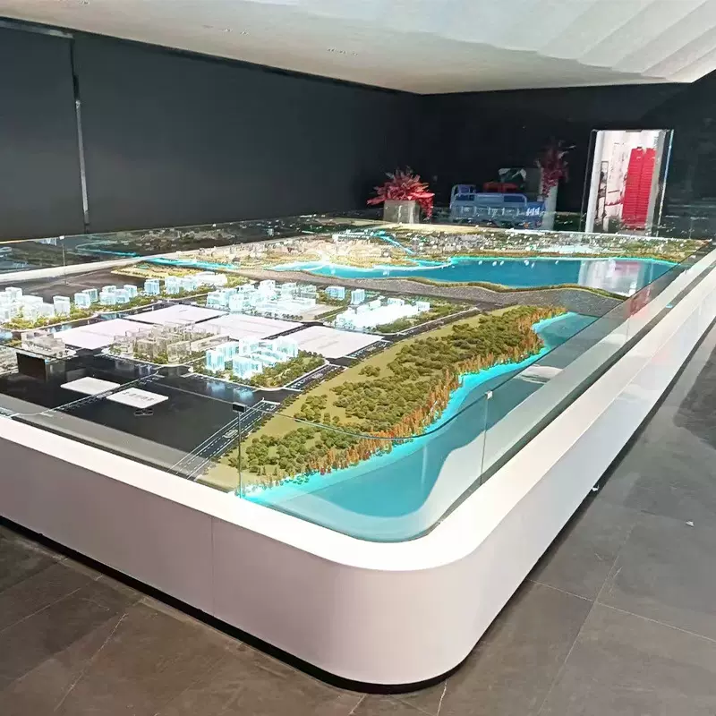 沙盘展厅 化工企业沙盘 石油管道模型 建筑模型企业规划沙盘模型