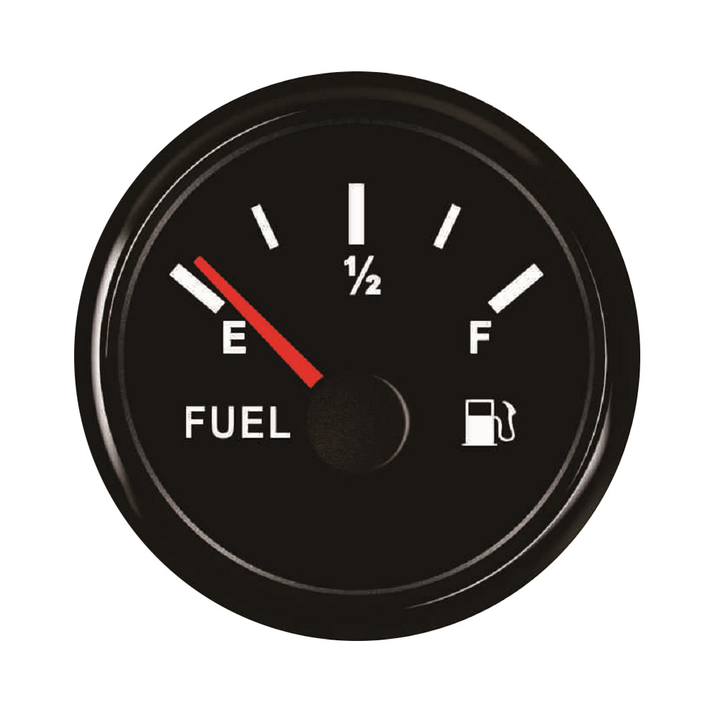 automobile instrument | Universal 52mm Pointer Oil - black-frame-black-background-0-30o