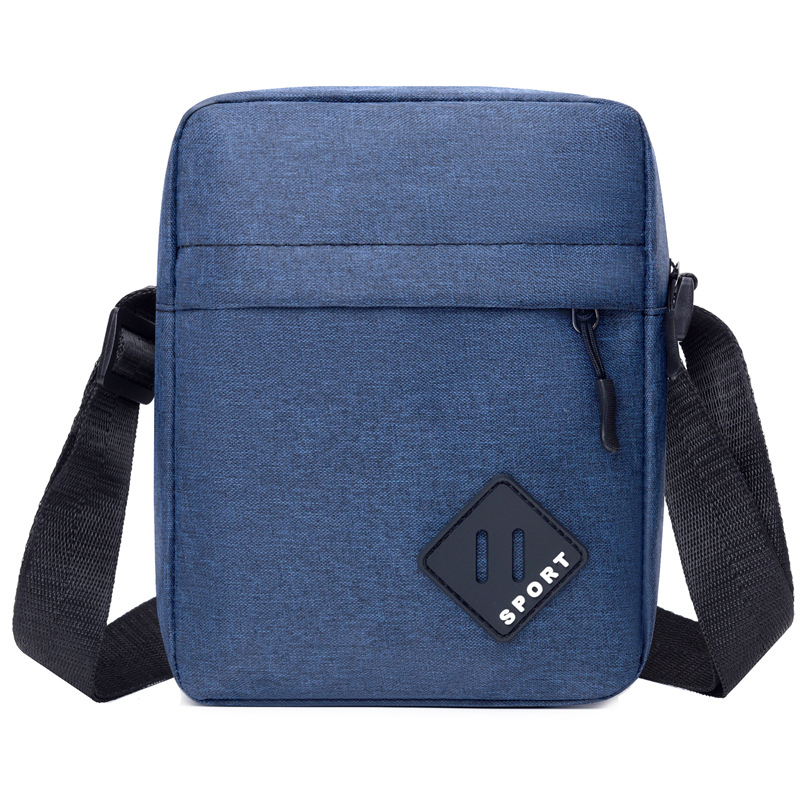 Nuevo bolso de tela Oxford ligero, bolso de hombro simple de moda para hombres, bolso de viaje de negocios, bolso de hombre casual vertical