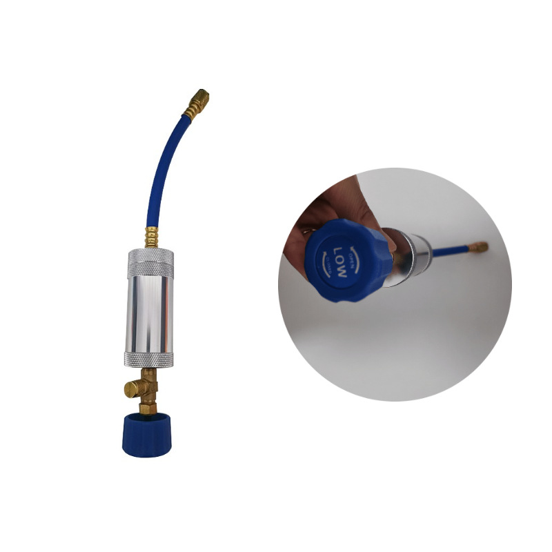 자동차 에어컨 수리 도구 공압 냉동 오일 필러 제조 업체 재고 도매 공압 냉동 오일 필러