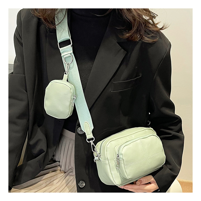 Nowa, mała, popularna torba listonoszka Baigou Box Nylon na jedno ramię dla kobiet_voghion.com