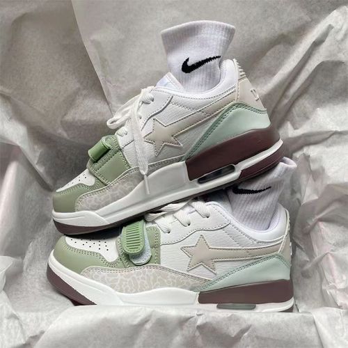 National trend ins style star air cushion shoes for women niche original couple versatile student running light sports shoes for men and women