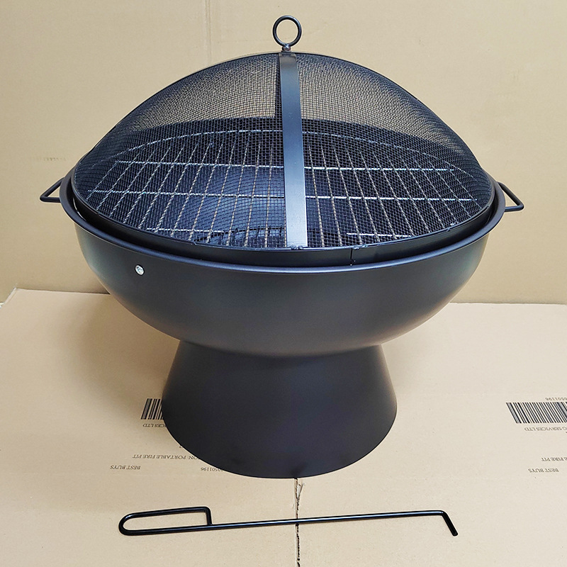 Fabricante de origen con tapa de red, estufa, parrilla, parrilla, parrilla, BBQ, estufa grande, estufa de columna de 22,5 pulgadas
