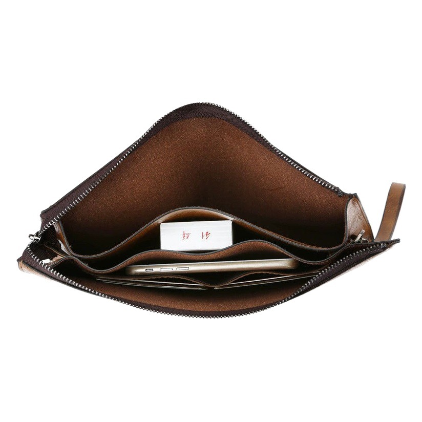 Men's Tablet Clutch Bag jeep Business Travel New Style Change Clutch Bag Fashion Clutch Bag Anti-theft Men's Bag